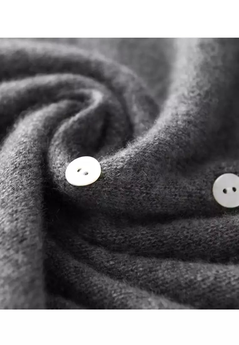 Soft Cashmere Autumn Cardigan Sweater