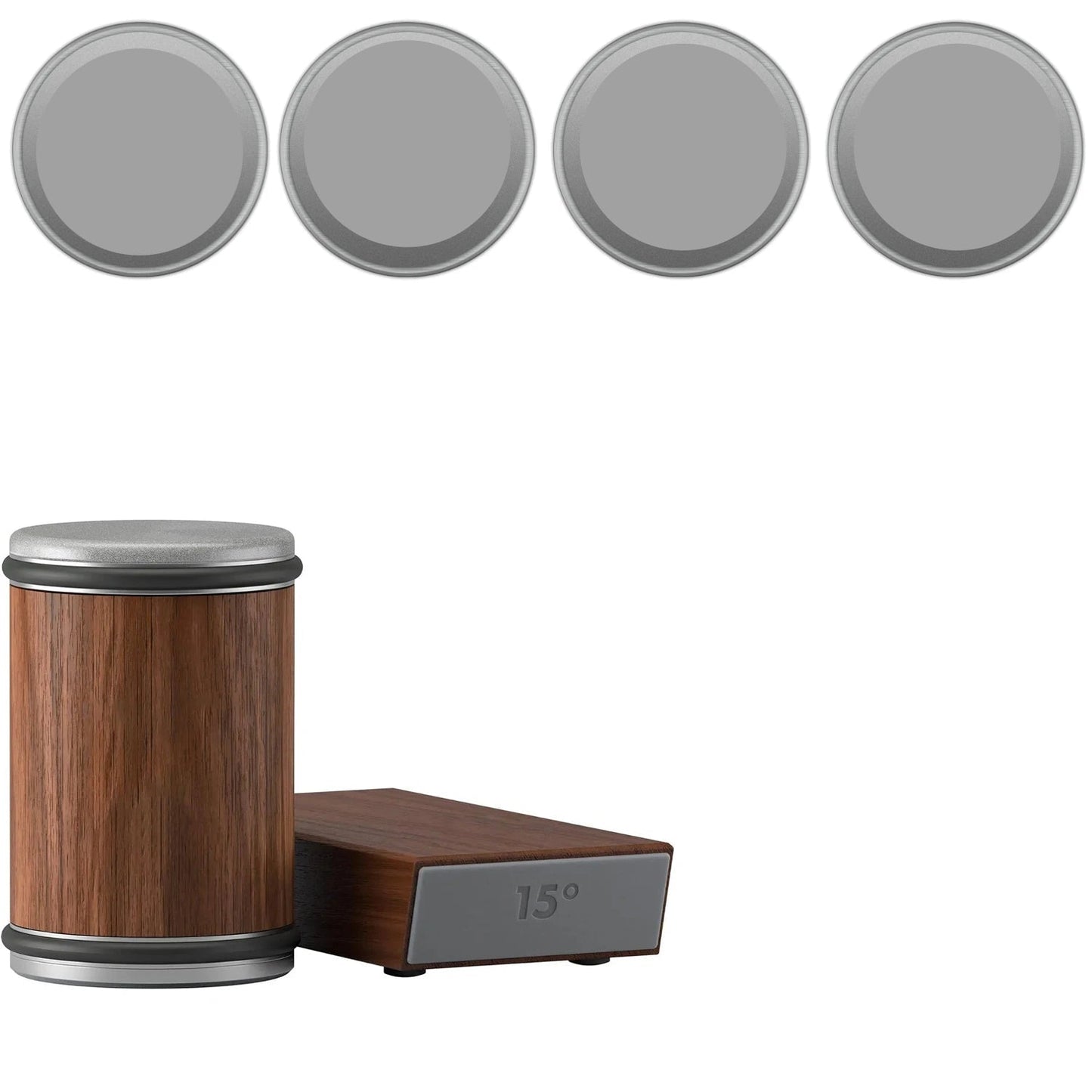 Easy Use Dual Angle Knife Sharpener with Magnetic Strip
