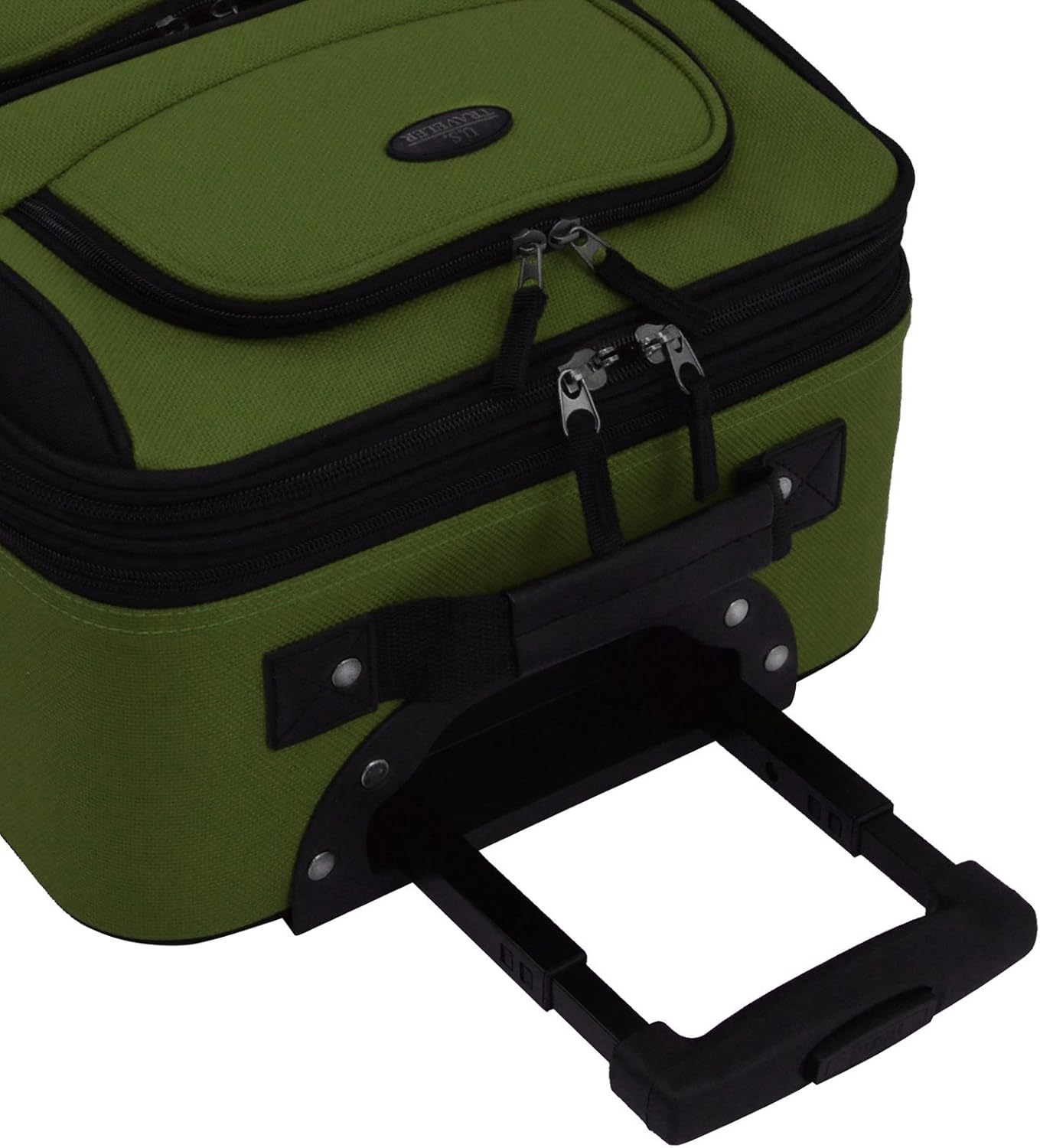 Compact 2-Piece Lightweight Carry-On Luggage Set with Spinner Wheels