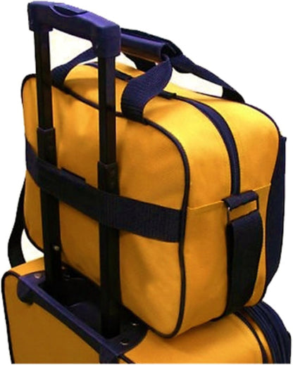 Compact 2-Piece Lightweight Carry-On Luggage Set with Spinner Wheels