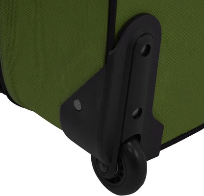 Compact 2-Piece Lightweight Carry-On Luggage Set with Spinner Wheels
