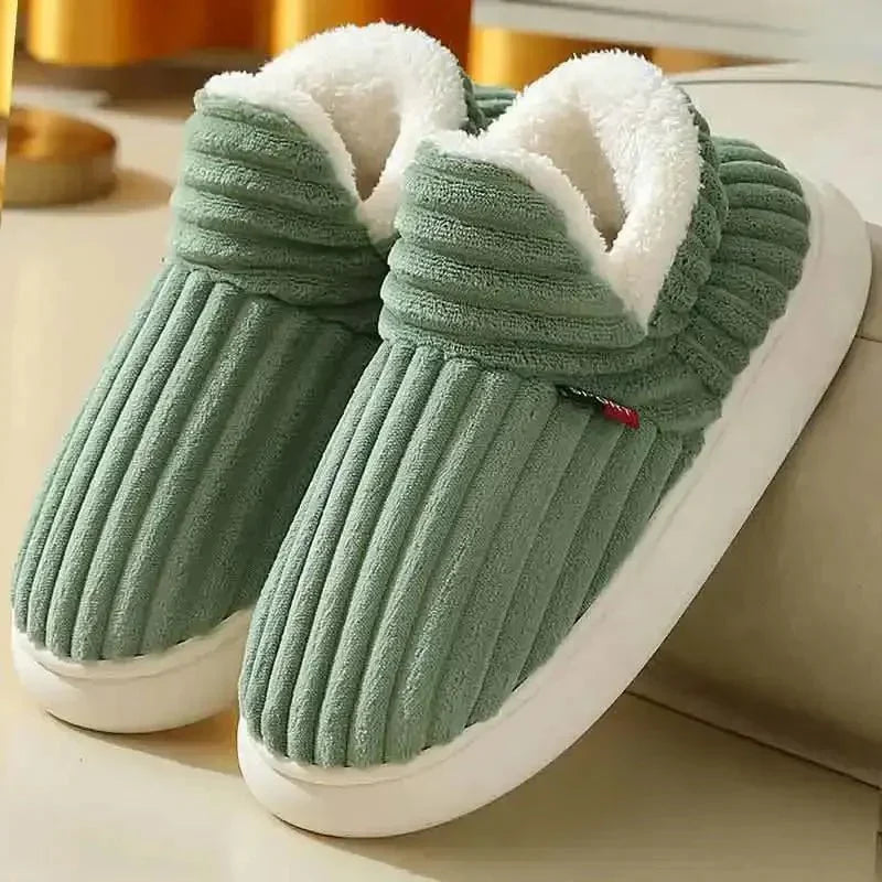 Soft Warm Fuzzy Slippers - OutfitLondon