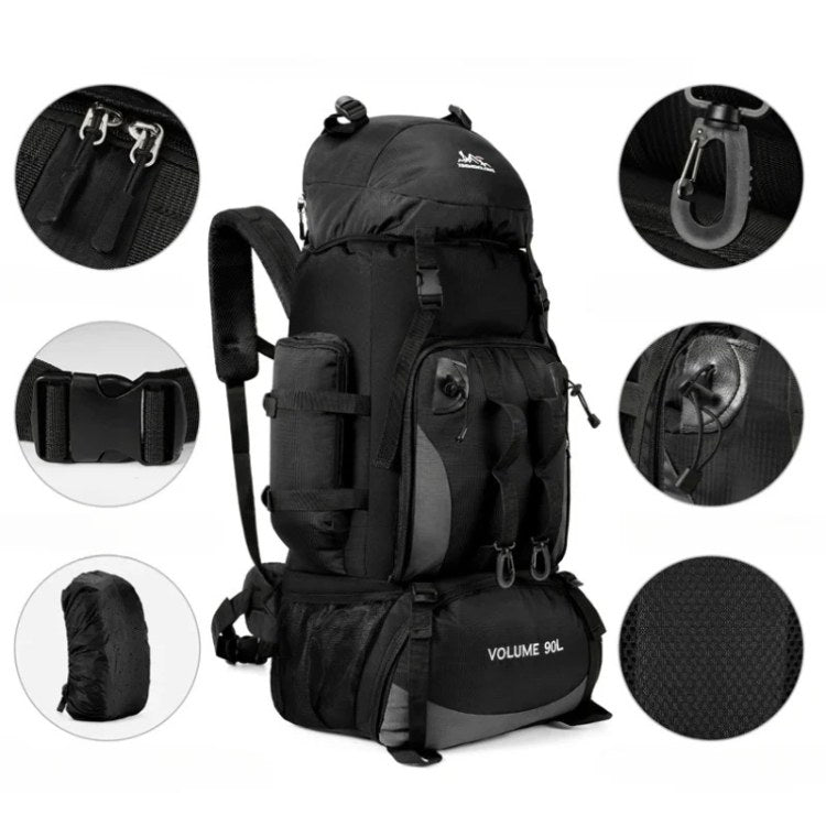Lightweight Water Resistant 90L Trekking Backpack