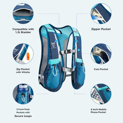 Lightweight Marathon Water Running Pack