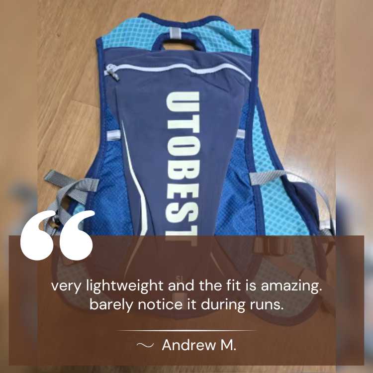 Lightweight Marathon Water Running Pack