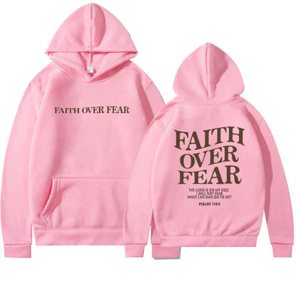 Inspirational Christian Hoodie Faith Quote Tee