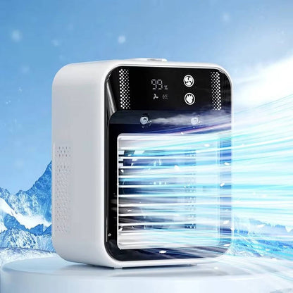Unisex Portable Air Cooler Fan with Digital Display