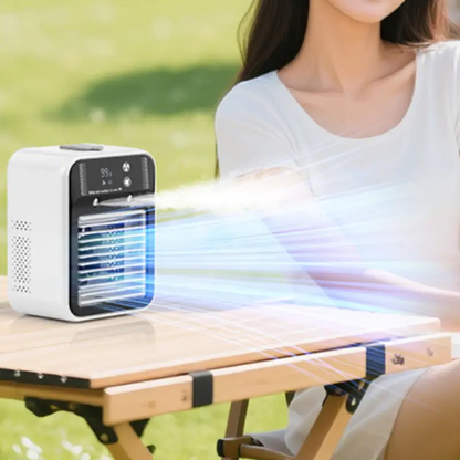Unisex Portable Air Cooler Fan with Digital Display