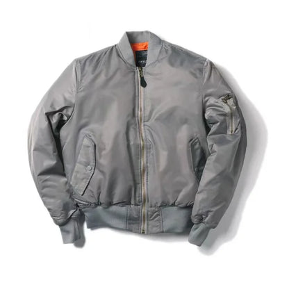 Classic Zip Up Mens Womens Bomber Jacket