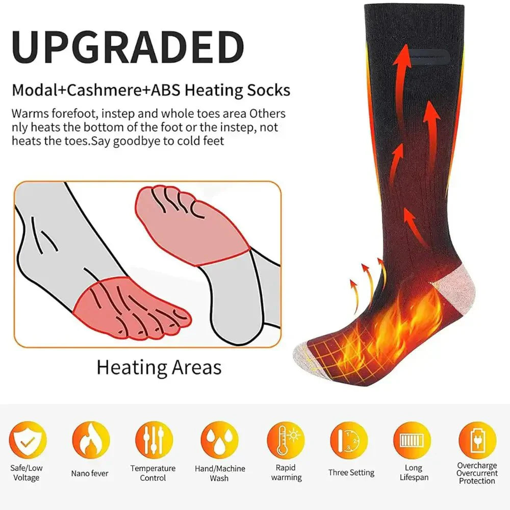 Warm Electric Thermal Socks