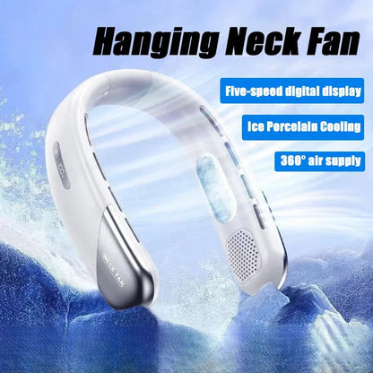 Unisex Wearable Neck Air Conditioner - Instant Cooling Relief
