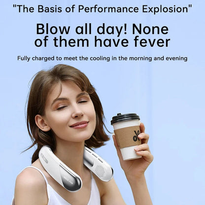 Unisex Wearable Neck Air Conditioner - Instant Cooling Relief