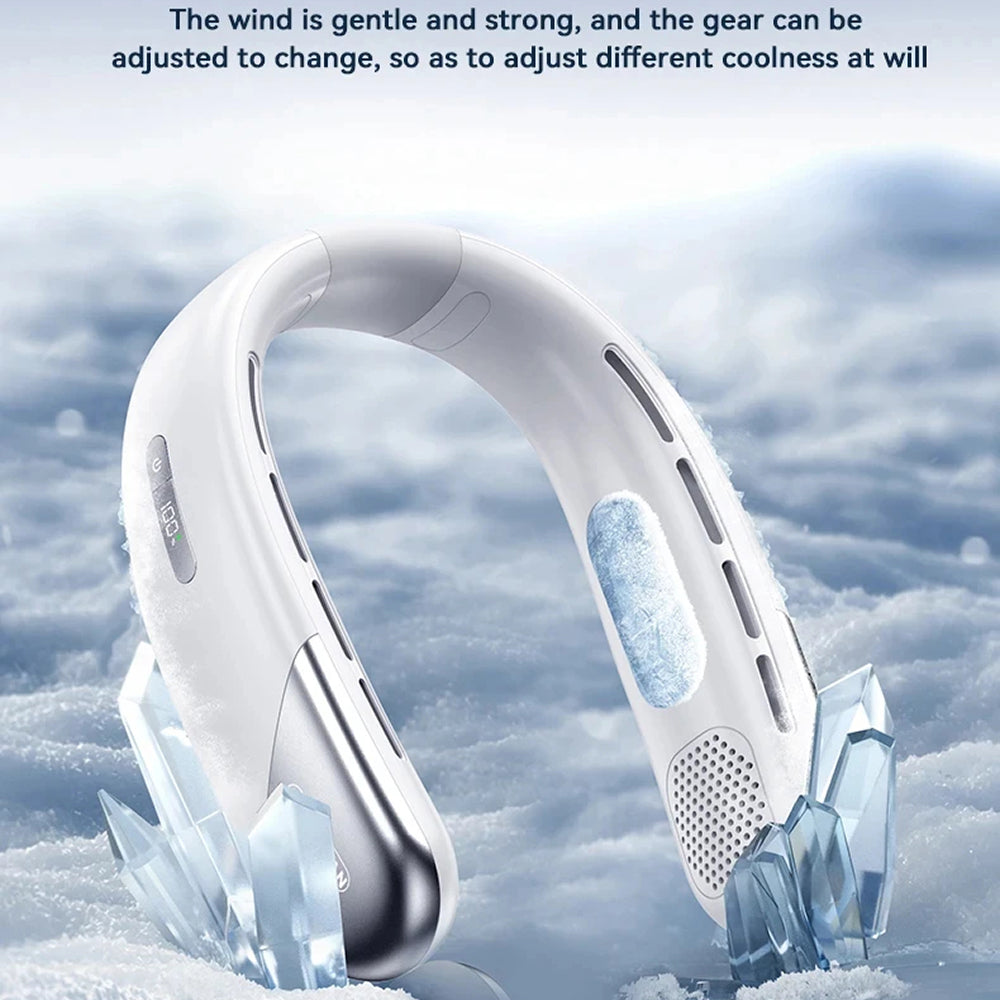 Unisex Wearable Neck Air Conditioner - Instant Cooling Relief