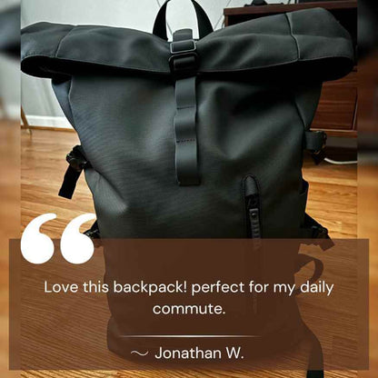 Waterproof Hiking Roll Top Backpack
