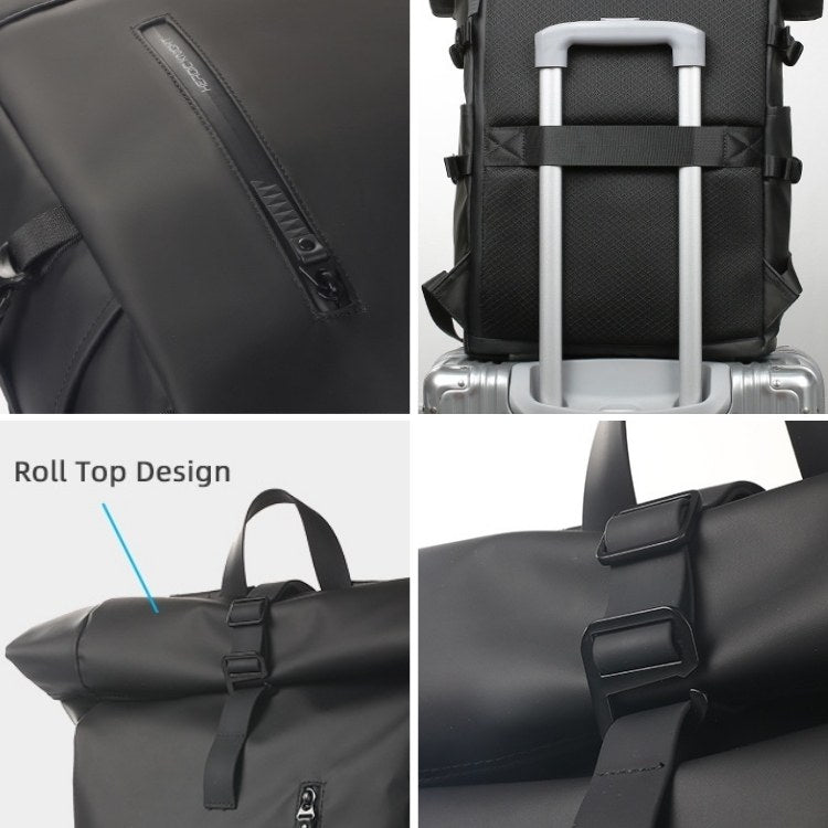 Waterproof Hiking Roll Top Backpack