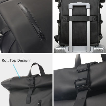 Waterproof Hiking Roll Top Backpack