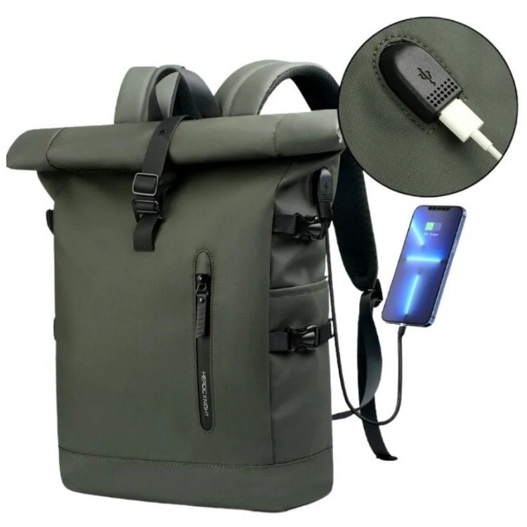 Waterproof Hiking Roll Top Backpack