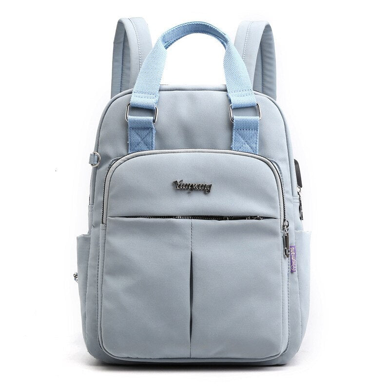 Secure Waterproof Laptop Backpack with Multiple Pockets
