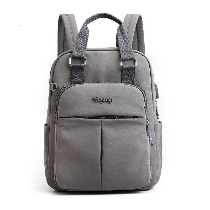 Secure Waterproof Laptop Backpack with Multiple Pockets