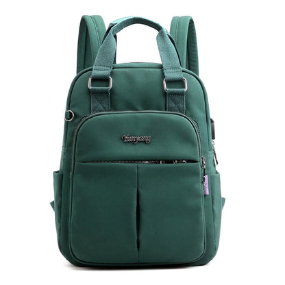 Secure Waterproof Laptop Backpack with Multiple Pockets