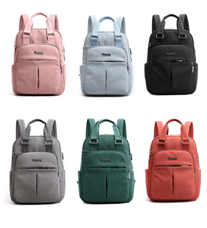Secure Waterproof Laptop Backpack with Multiple Pockets