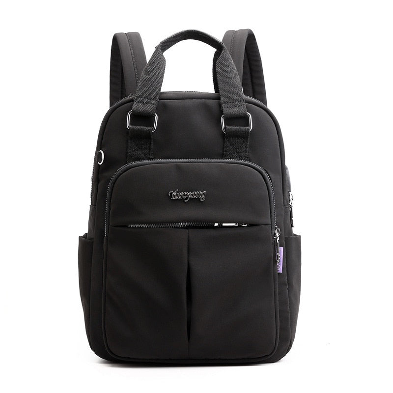 Secure Waterproof Laptop Backpack with Multiple Pockets