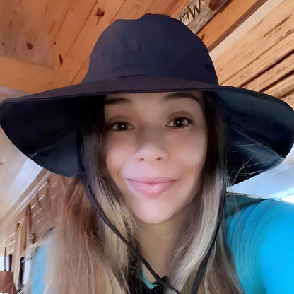 Ladies Large Brim Sun Protection Hat