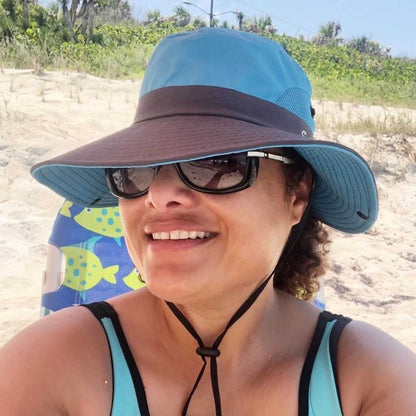 Ladies Large Brim Sun Protection Hat