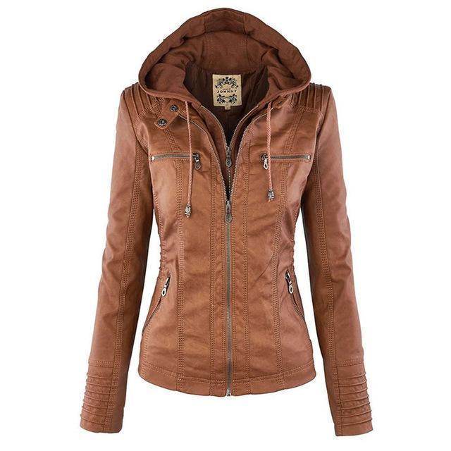 Luxury Leather and Suede Biker Jacket