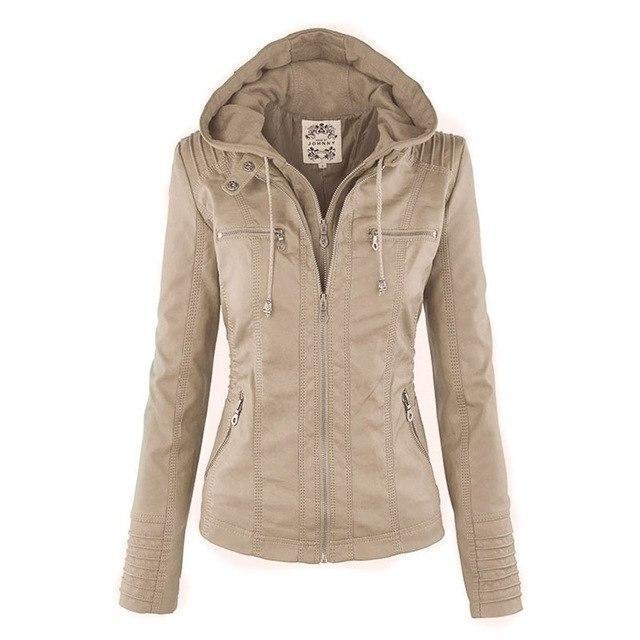 Luxury Leather and Suede Biker Jacket