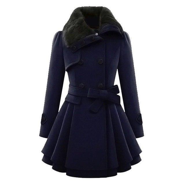 Luxury Ladies Winter Parka Coat