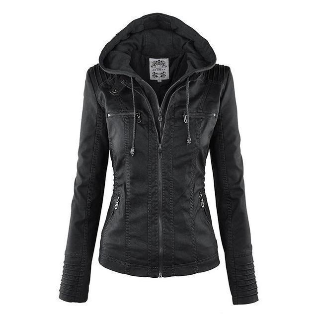 Luxury Leather and Suede Biker Jacket - OutfitLondon