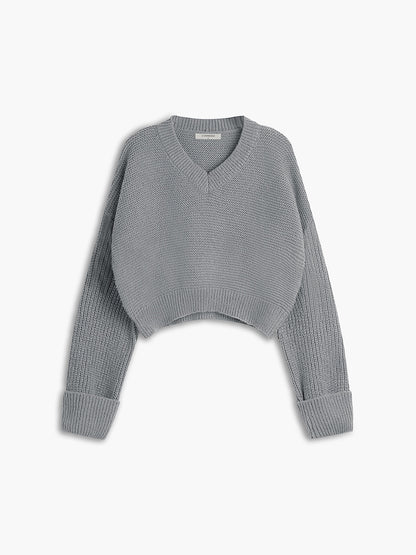 Women's Classic V-Neck Sweater