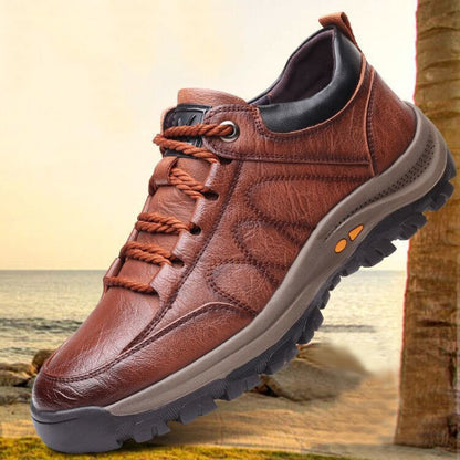 Comfortable Airy Leather Men's Shoes
