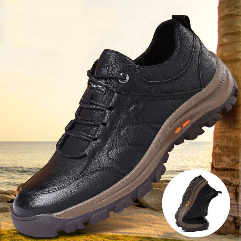 Comfortable Airy Leather Men's Shoes - OutfitLondon