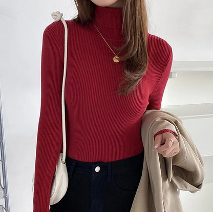 Soft Women's Turtleneck Cashmere Sweater