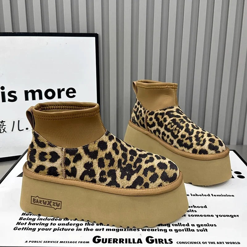 Warm Waterproof Ankle Boots for Women