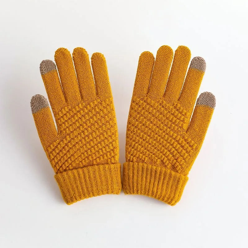 Soft Women's Warm Cashmere Gloves