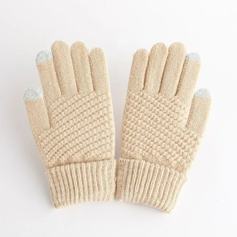 Soft Women's Warm Cashmere Gloves