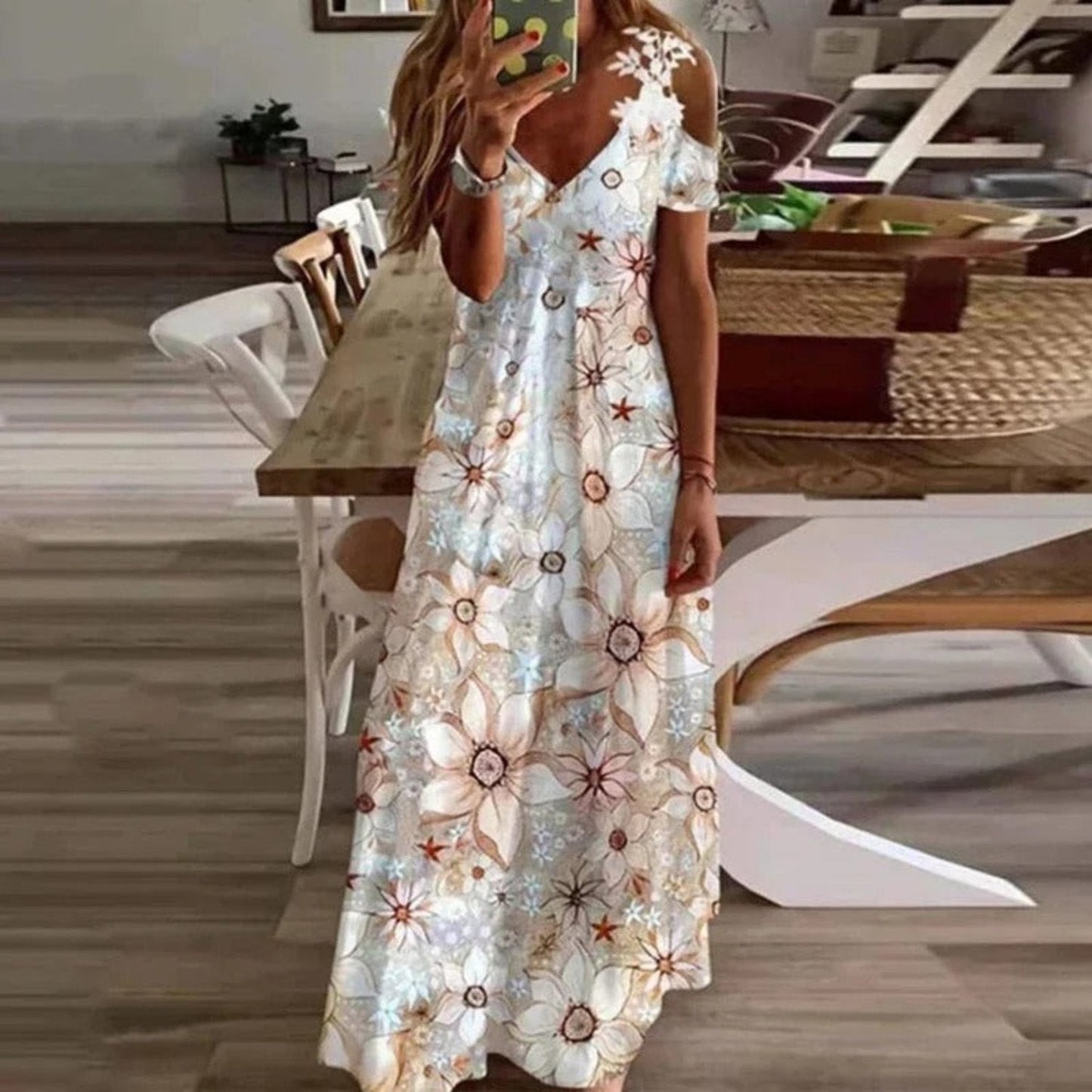 Comfortable Beach Long Sundress Casual