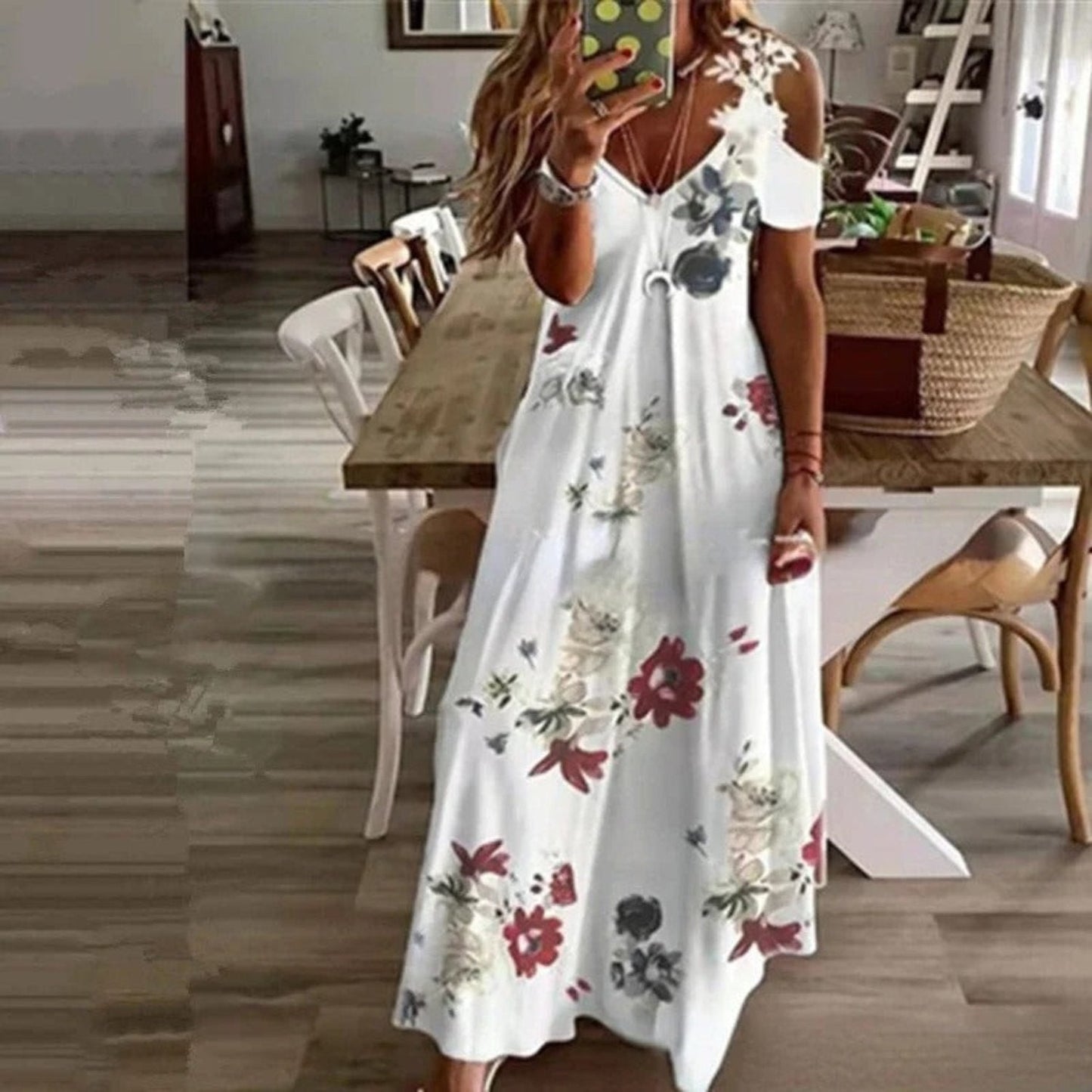 Comfortable Beach Long Sundress Casual