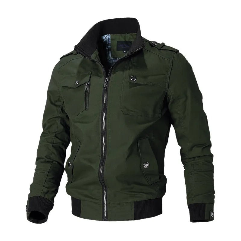 Vintage Military Style Jacket Coat