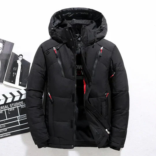 Men's Waterproof Down Filled Parka Coat