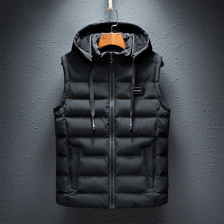 Warm Men's Puffer Vest Jacket