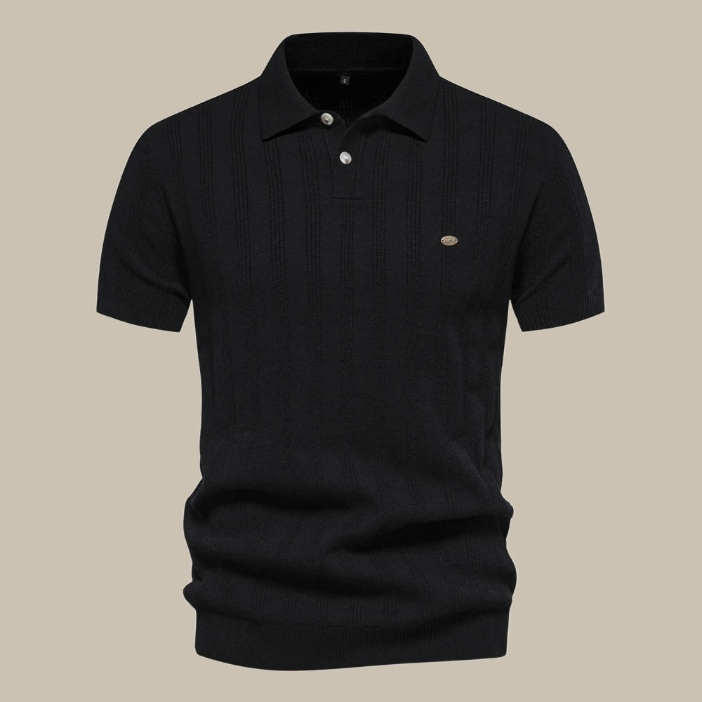 Classic Mens Short Sleeve Polo Shirt