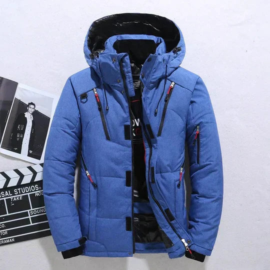 Men's Waterproof Down Filled Parka Coat