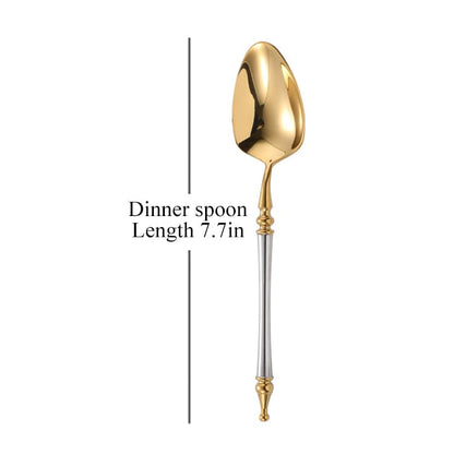 Premium Silver Plated Dinnerware Set