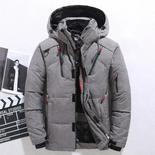 Men's Waterproof Down Filled Parka Coat