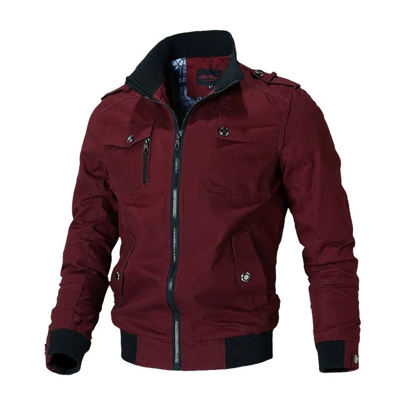Vintage Military Style Jacket Coat