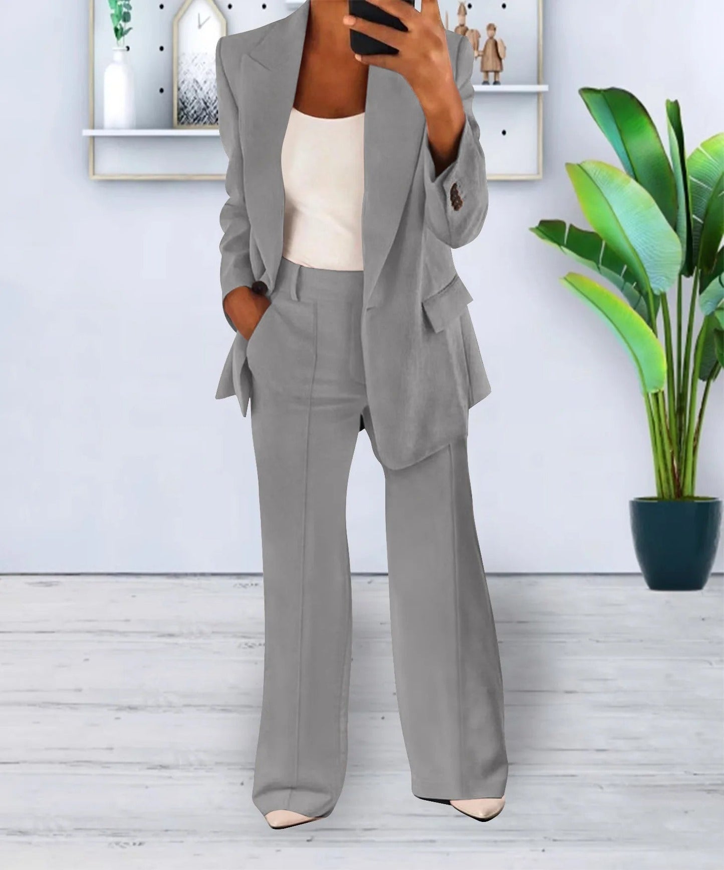 Women's 2 Piece Suit Set